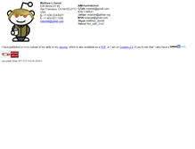 Tablet Screenshot of matthewdaniel.com